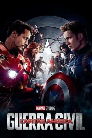 Capitão América: Guerra Civil - Poster